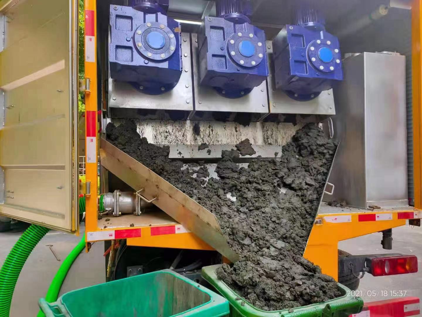 吉安化粪池清掏城市维护站-泥浆净化干湿分离处理